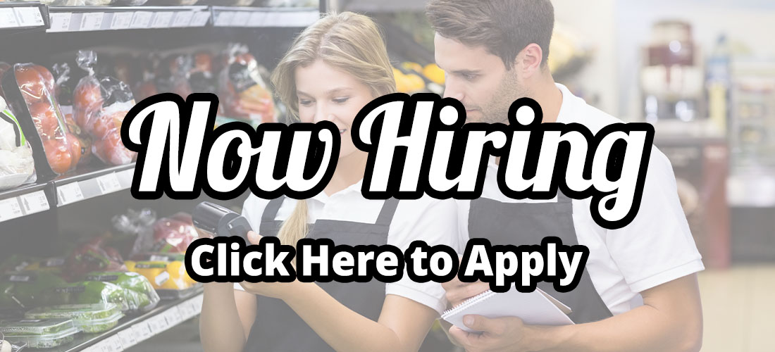 Now Hiring - Click Here to Apply